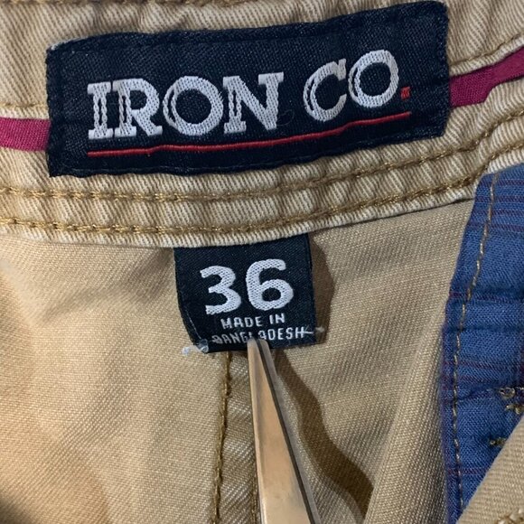 Vintage Iron Co. Khaki Cargo Utility Shorts - Picture 5 of 9